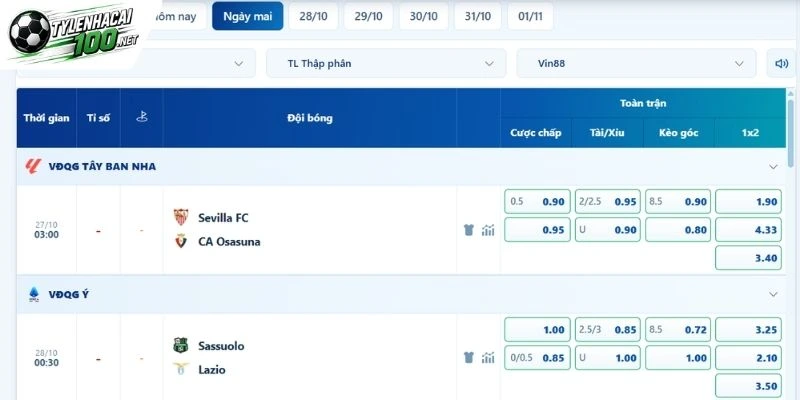 Nhận định kèo thơm trận Sevilla đối đầu Osasuna 